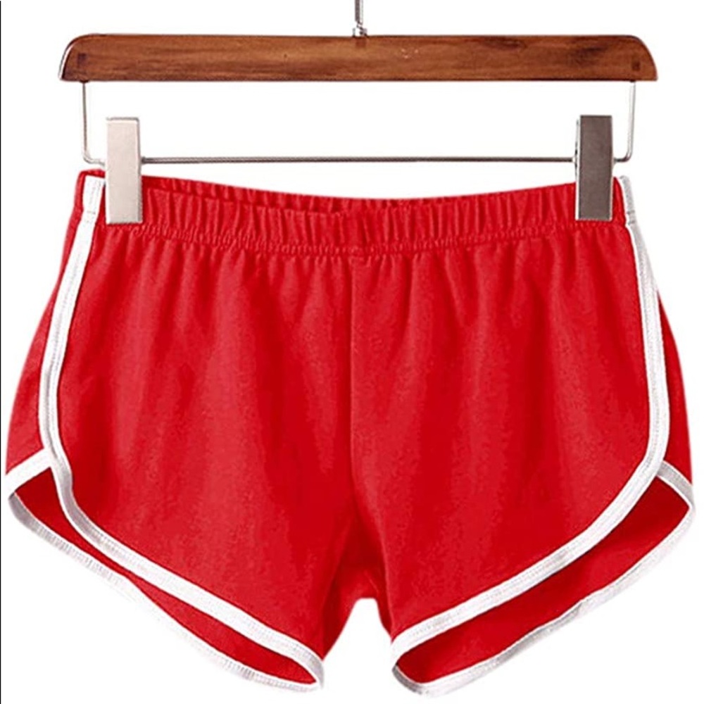 Urban Outfitters Red dolphin shorts